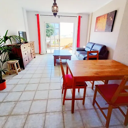 Sunny Terraced Apartment In Costa Adeje, Tenerife South Apartment *